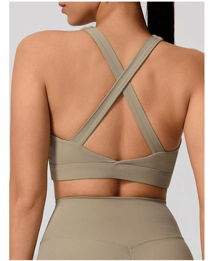 Conjunto Deportivo Mujer de Top y Leggings Sin Costuras