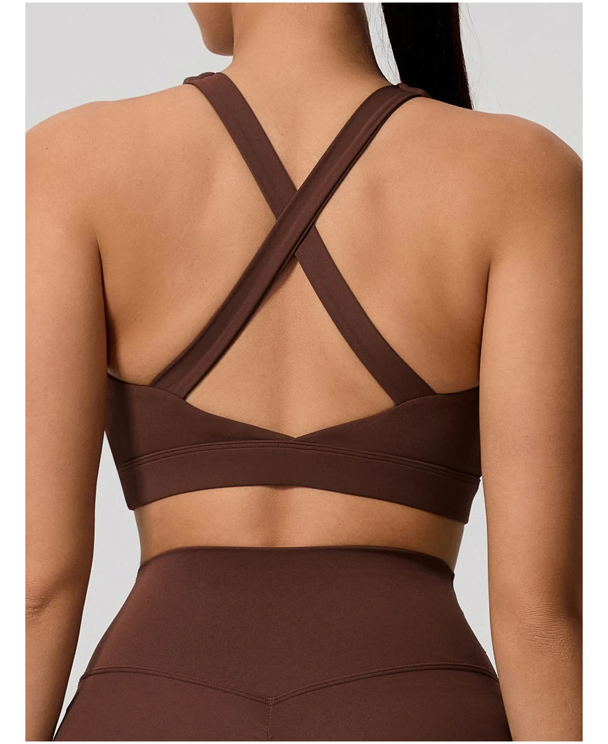 Conjunto Deportivo Mujer de Top y Leggings Sin Costuras