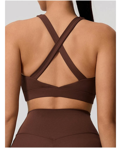Conjunto Deportivo Mujer de Top y Leggings Sin Costuras