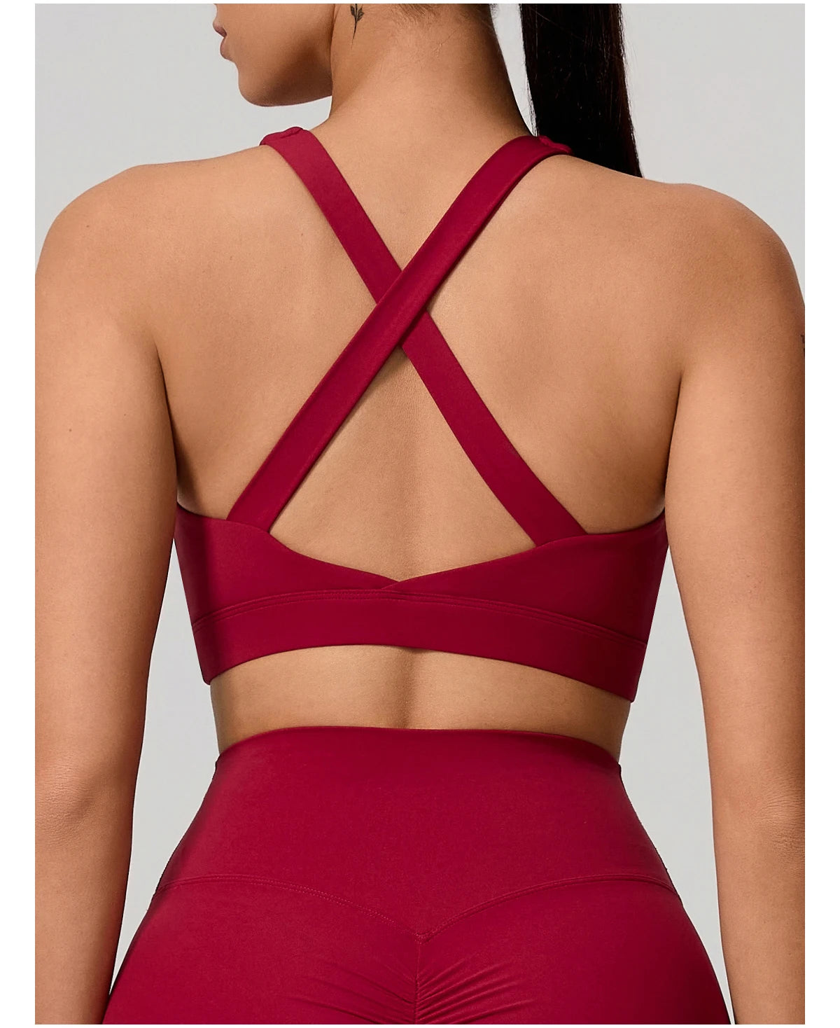 Conjunto Deportivo Mujer de Top y Leggings Sin Costuras
