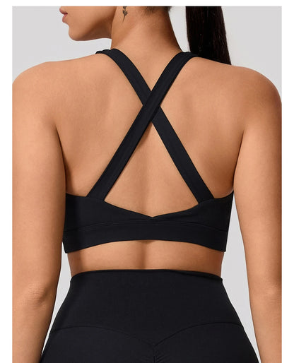 Conjunto Deportivo Mujer de Top y Leggings Sin Costuras