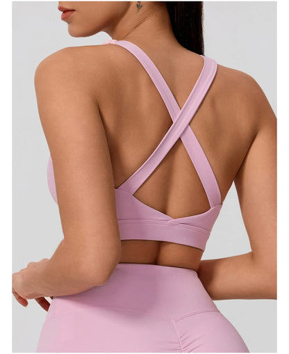 Conjunto Deportivo Mujer de Top y Leggings Sin Costuras